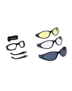  Ugly Fish Goggles  Slim Motorcycle Glasses